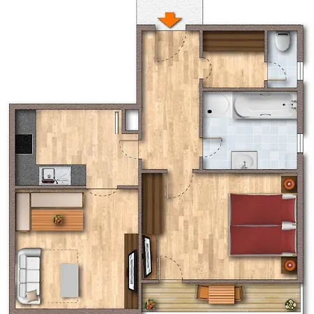 Apartment Garber *